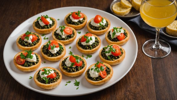 Les apéritifs minceur pour vos soirées